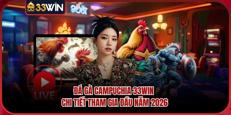Đá Gà Campuchia 33WIN - Chi Tiết Tham Gia Đầu Năm 2026