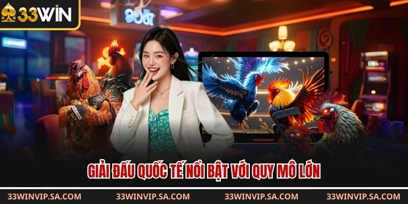 Giải đấu quốc tế nổi bật với quy mô lớn