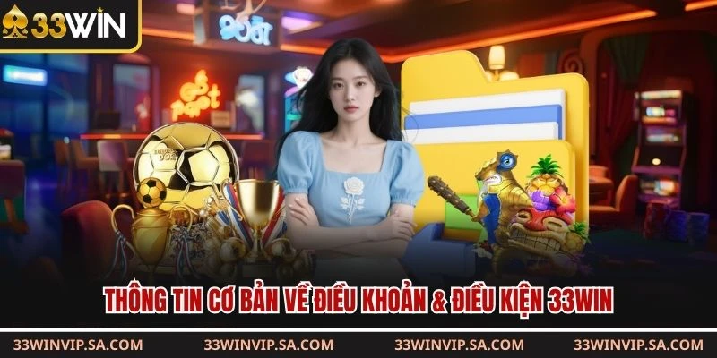 Thông tin cơ bản về điều khoản & điều kiện 33WIN